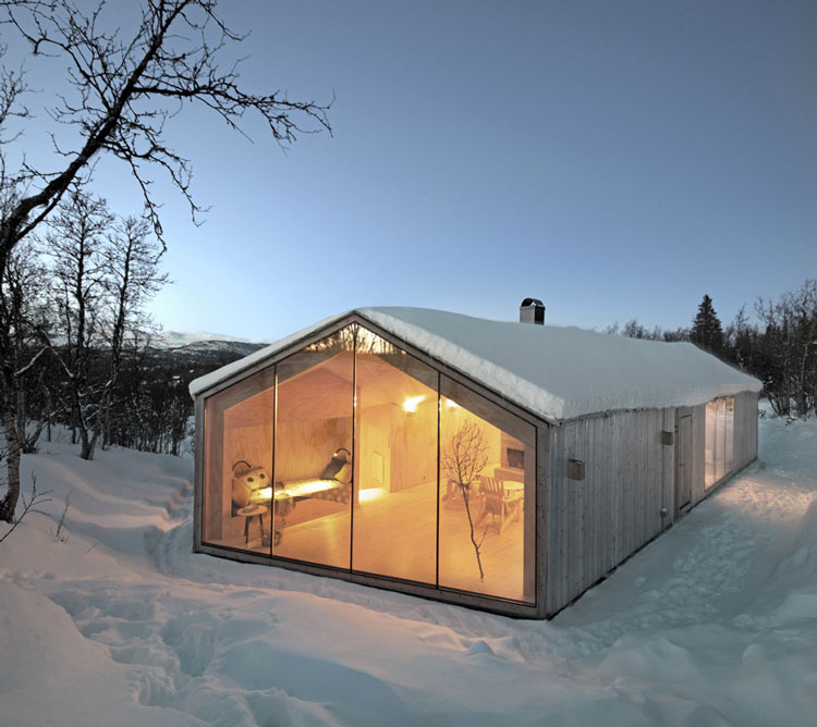 wreiulf-ramstad-v-lodge-timber-cabin-norway-designboom-03